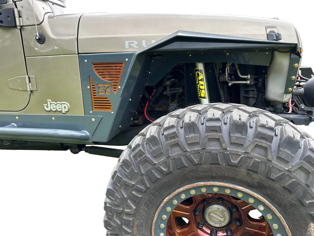 Diamond Series Comp Style Inner Fenders for Jeep TJ Wrangler