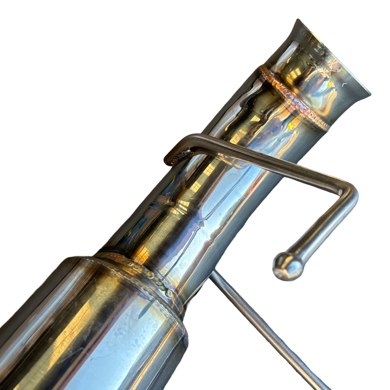 Dual 3" Axle-Back Exhaust w/ 4" Tips for 13-14 Ford Mustang GT 5.0 Coyote V8 - Bull Boost Performance