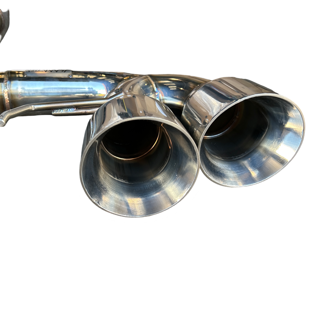 Exhaust for Chevrolet Corvette C8 2020+ Burnt Tips 6.2L V8 3" Catback Exhaust - Bull Boost Performance