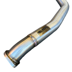 Stainless Full Catback Exhaust Muffler For BMW 335i E90 E92 07-10 N54 Polished - Bull Boost Performance