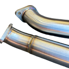Stainless Full Catback Exhaust Muffler For BMW 335i E90 E92 07-10 N54 Polished - Bull Boost Performance