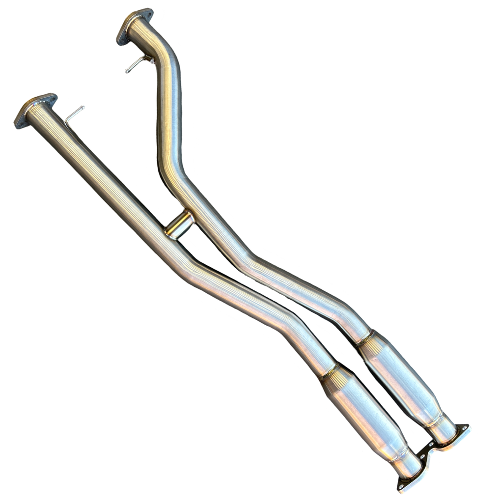 Stainless Full Catback Exhaust Muffler For BMW 335i E90 E92 07-10 N54 Polished - Bull Boost Performance