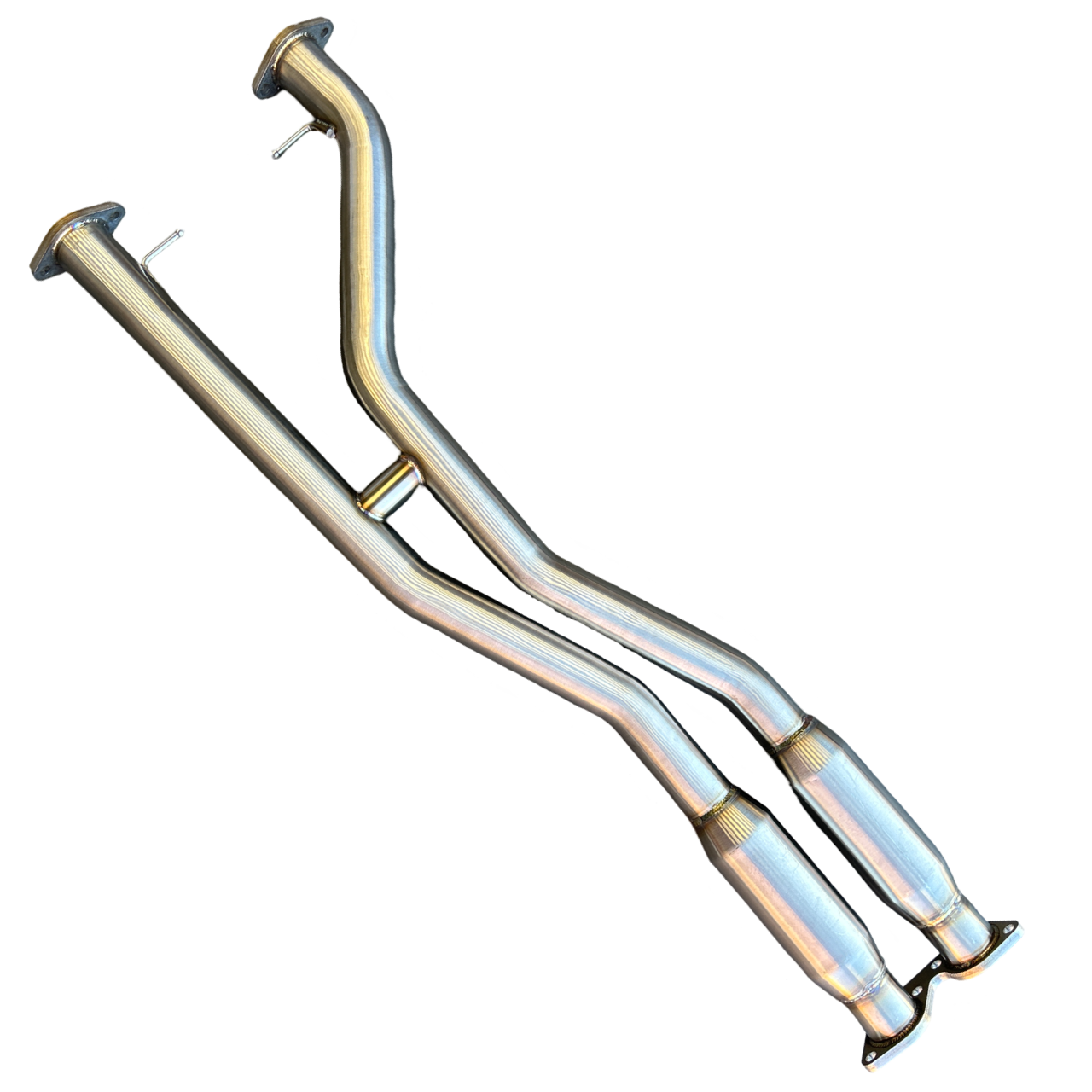 Stainless Full Catback Exhaust Muffler For BMW 335i E90 E92 07-10 N54 Polished - Bull Boost Performance
