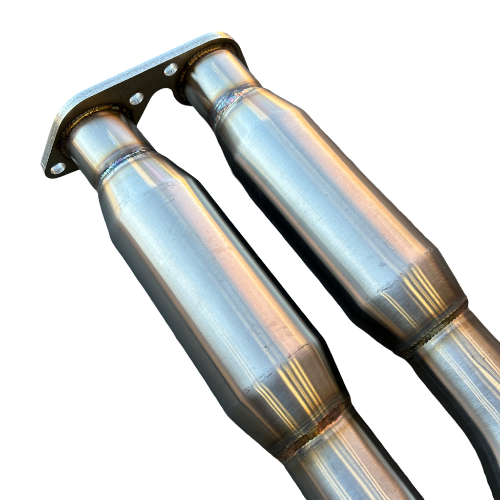 Stainless Full Catback Exhaust Muffler For BMW 335i E90 E92 07-10 N54 Polished - Bull Boost Performance