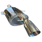 Stainless Full Catback Exhaust Muffler For BMW 335i E90 E92 07-10 N54 Polished - Bull Boost Performance