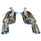 Stainless Full Catback Exhaust Muffler For BMW 335i E90 E92 07-10 N54 Polished - Bull Boost Performance