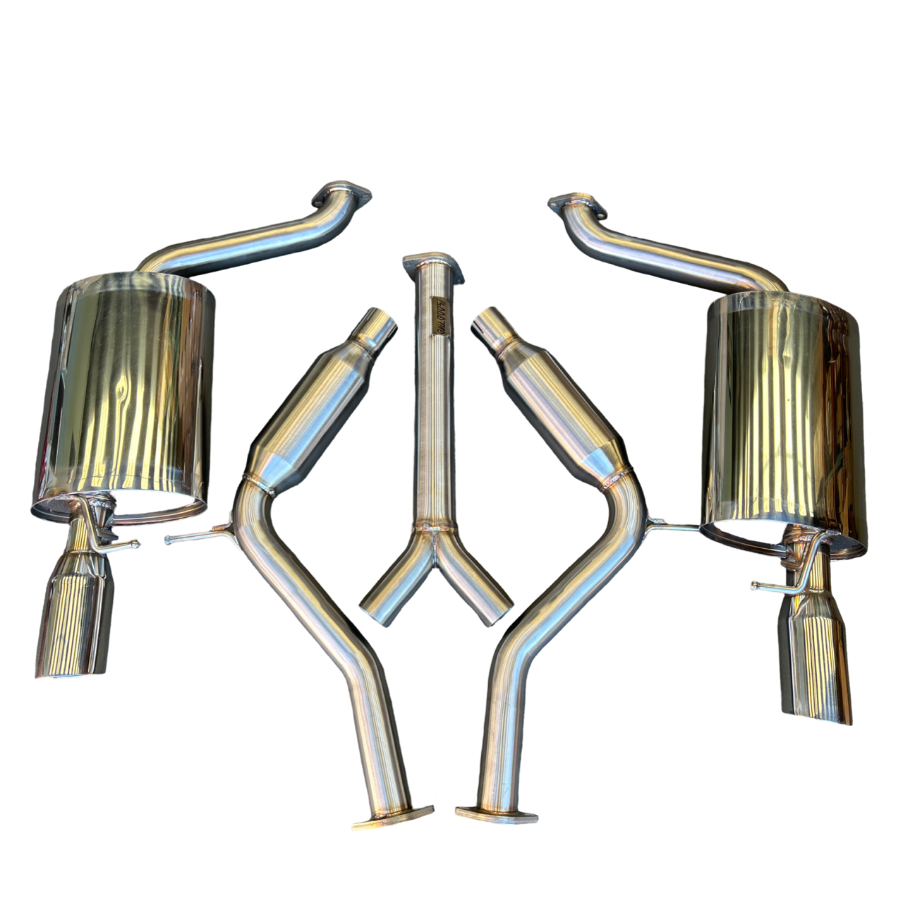 3" Stainless Dual Catback Exhaust Muffler For 92-00 SC300 SC 300 Soarer - Bull Boost Performance