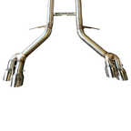 3” Polished Track Catback Exhaust for 2016-2024 Chevy Camaro SS/ZL1/LT1 6.2L V8 - Bull Boost Performance