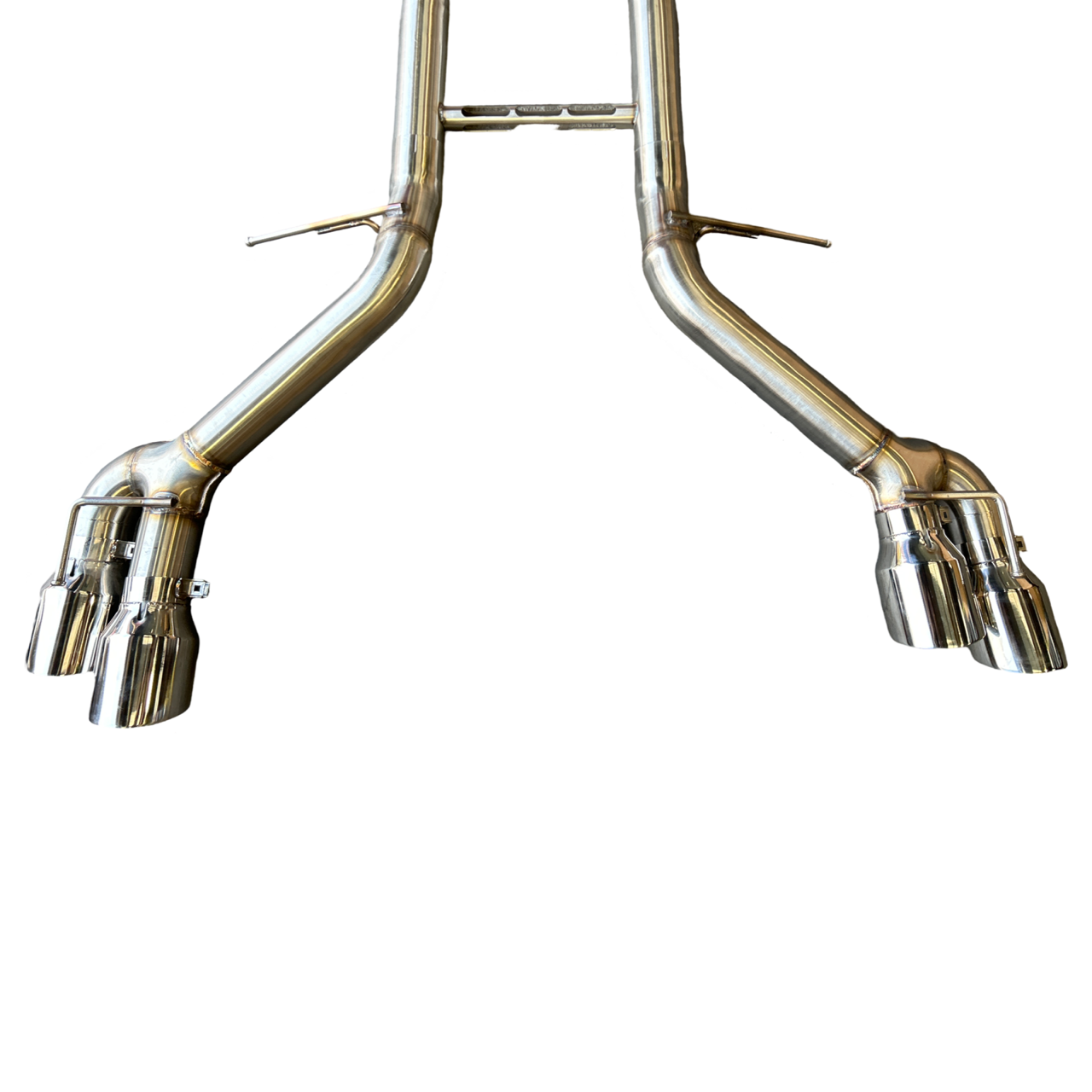 3” Polished Track Catback Exhaust for 2016-2024 Chevy Camaro SS/ZL1/LT1 6.2L V8 - Bull Boost Performance