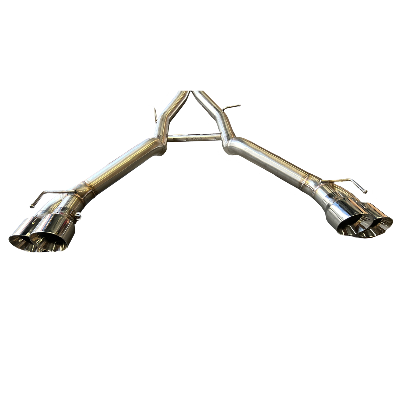 3” Polished Track Catback Exhaust for 2016-2024 Chevy Camaro SS/ZL1/LT1 6.2L V8 - Bull Boost Performance