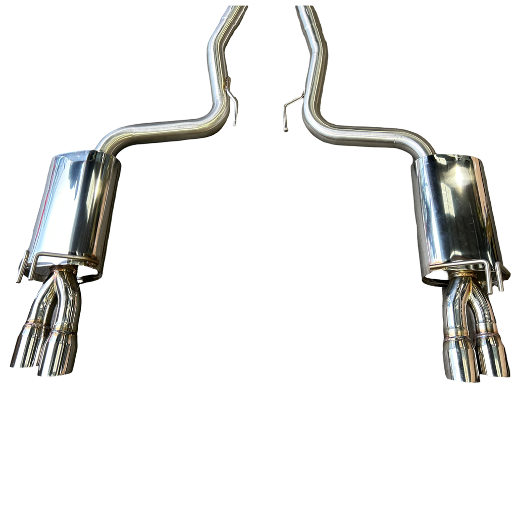 3" Stainless Steel Exhaust Muffler System 08-09 Pontiac G8 GT/GXP 6.0L/6.2L - Bull Boost Performance