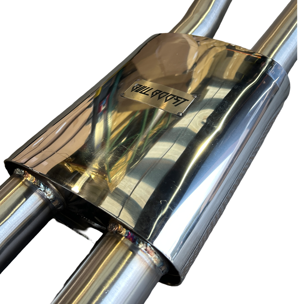 3" Stainless Steel Exhaust Muffler System 08-09 Pontiac G8 GT/GXP 6.0L/6.2L - Bull Boost Performance