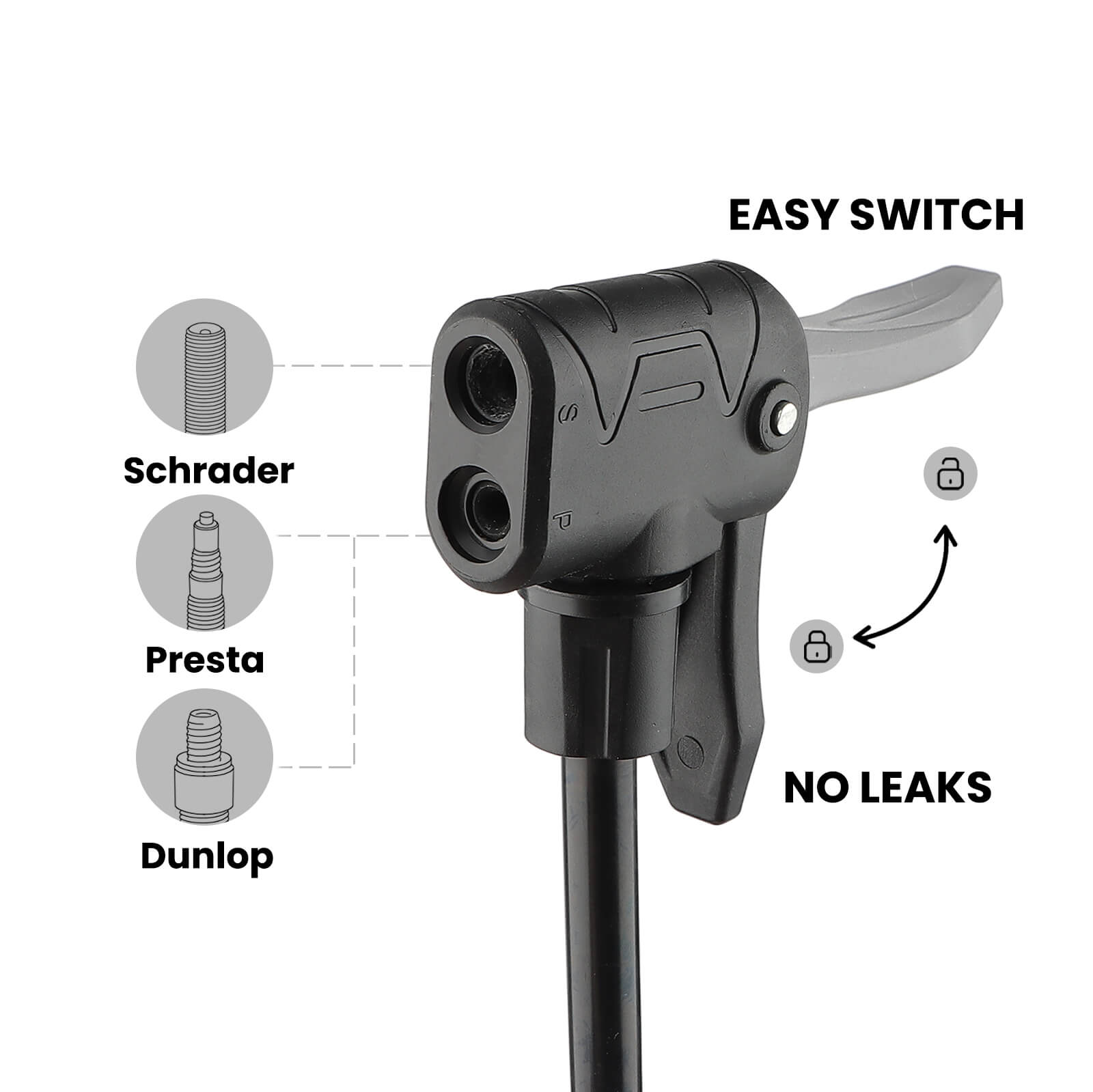 Hycline Basic-UP Bike Pump