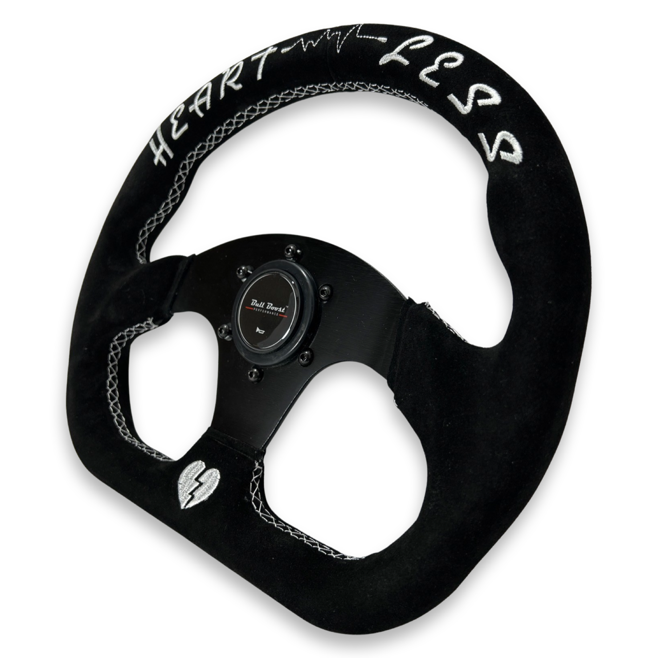 Quadro Yoke Suede Steering Wheel Kit For 01-06 BMW 320 325 328 330 M3 Z4 E90 Mini Cooper E46H - Bull Boost Performance