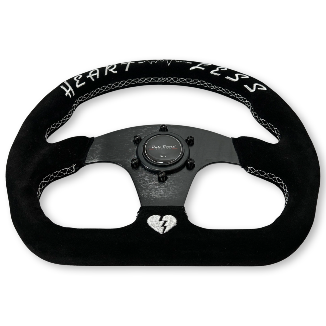 Quadro Style Steering Wheel + Short Hub Adapter Kit For Ford F 150 350 450 - Bull Boost Performance