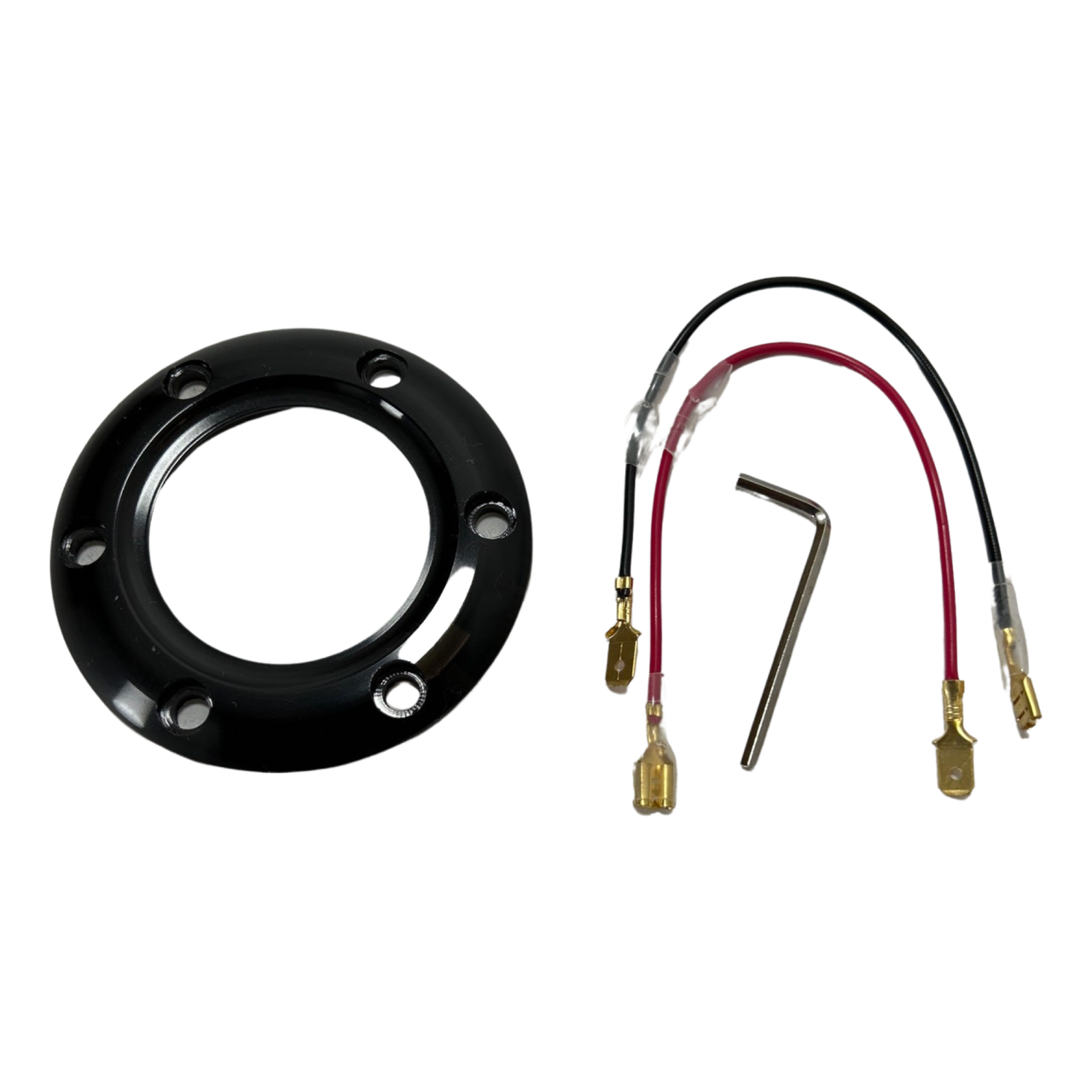 Heartbreak Lightweight Flat Racing Billet 6-Bolt Steering Wheel Black Alcantara Quadro - Bull Boost Performance