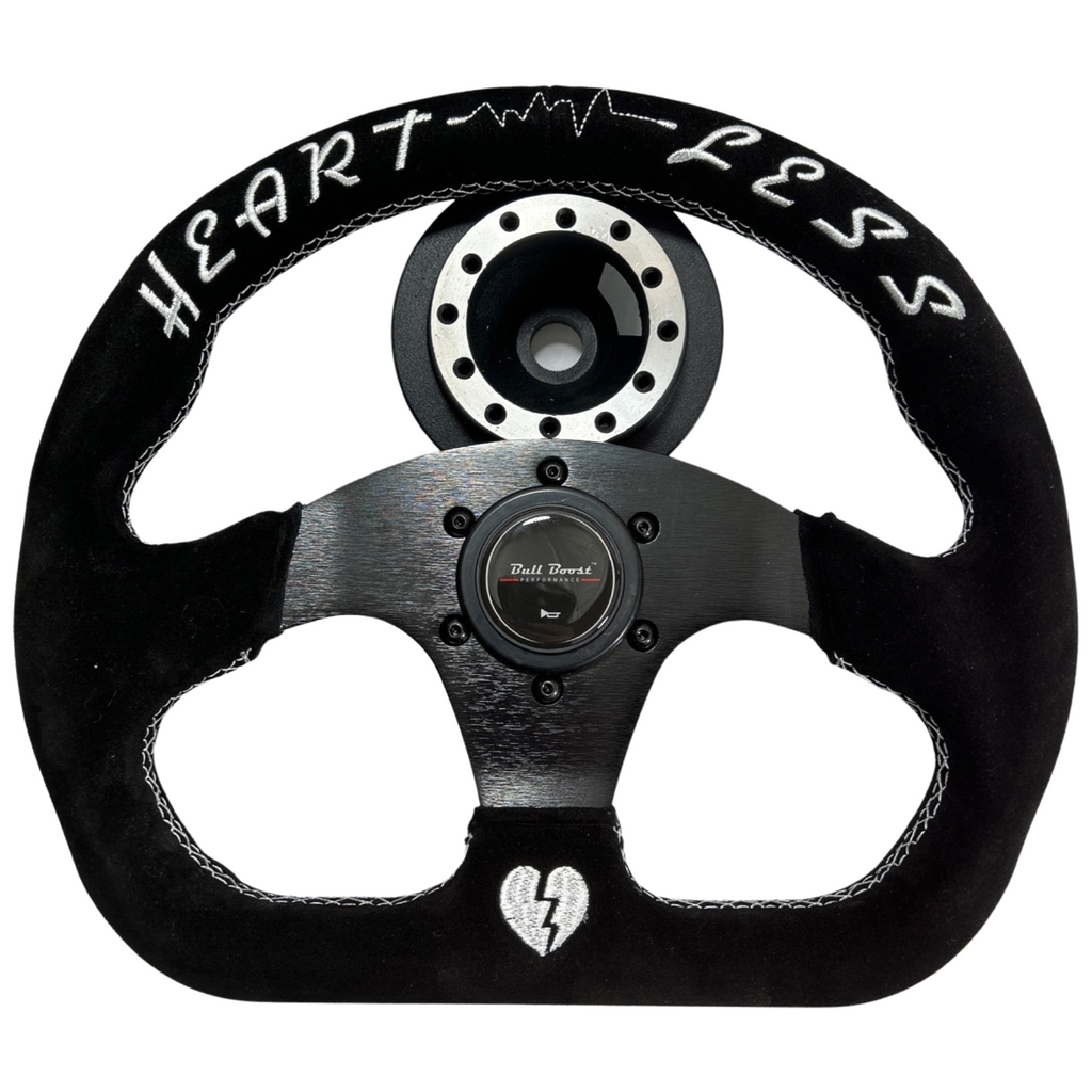 Quadro Steering Wheel + Hub Adapter Kit For BMW E46 M3 316 318 320 323 325 328 330 - Bull Boost Performance