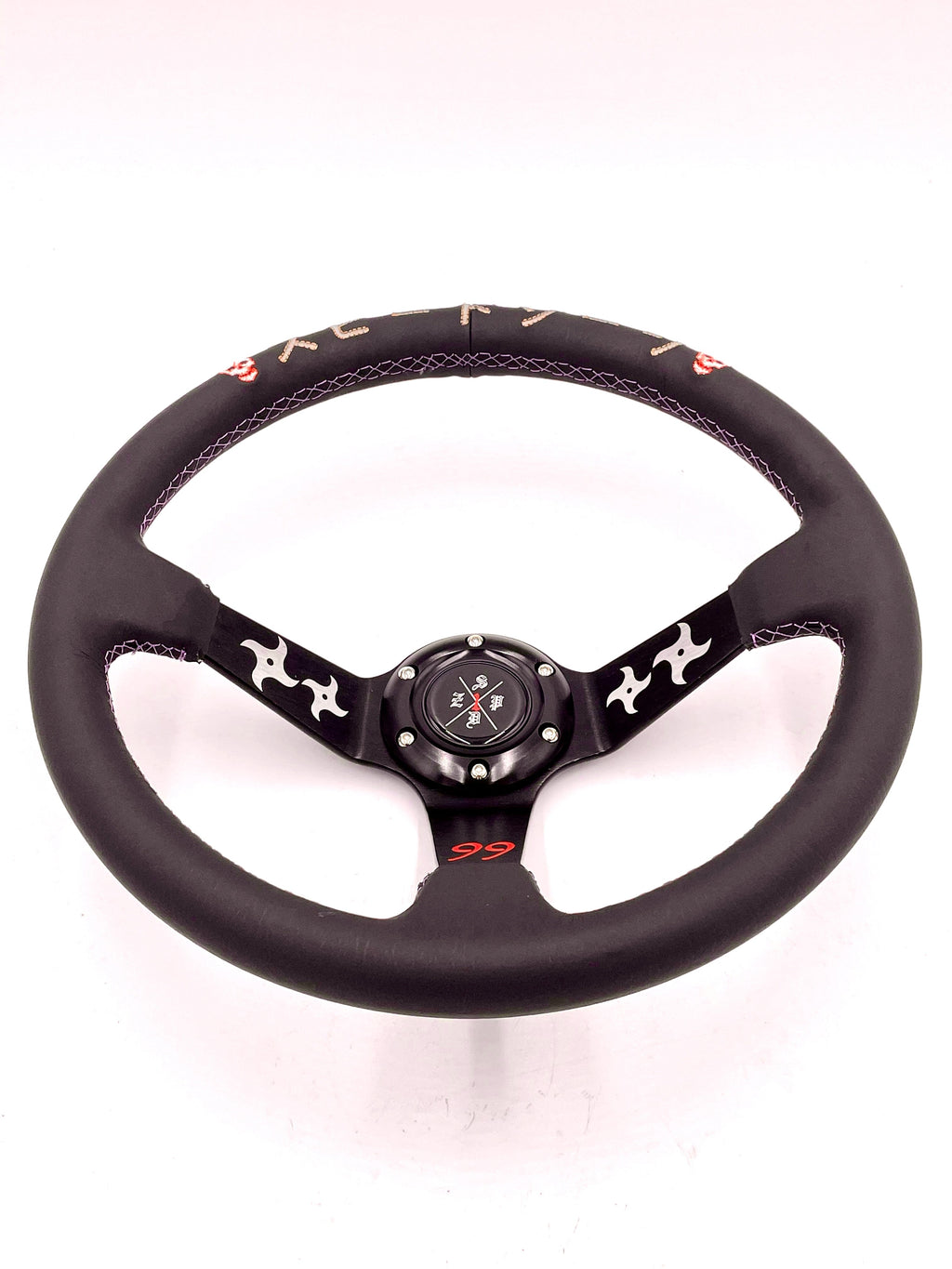 SPDZ1 “The Ninja” (Black) Steering Wheel – Deep Dish