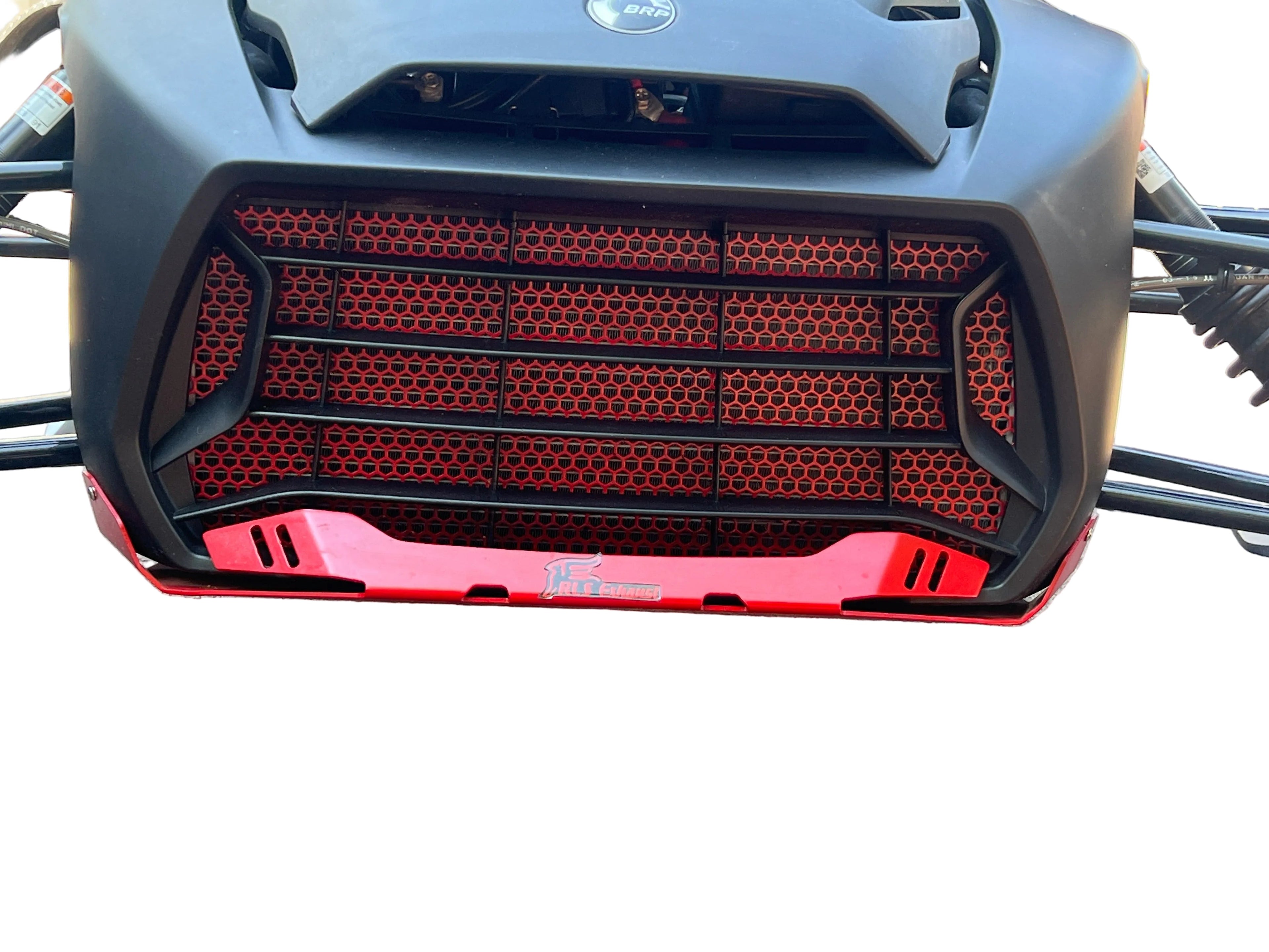Can am Ryker Aluminum Honeycomb Radiator grill by RLS Exhaust