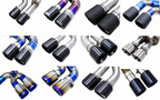 Center Exit Exhaust System for BMW M3 M4 G80 G82 3.0T 19-23 by Stratec Systems