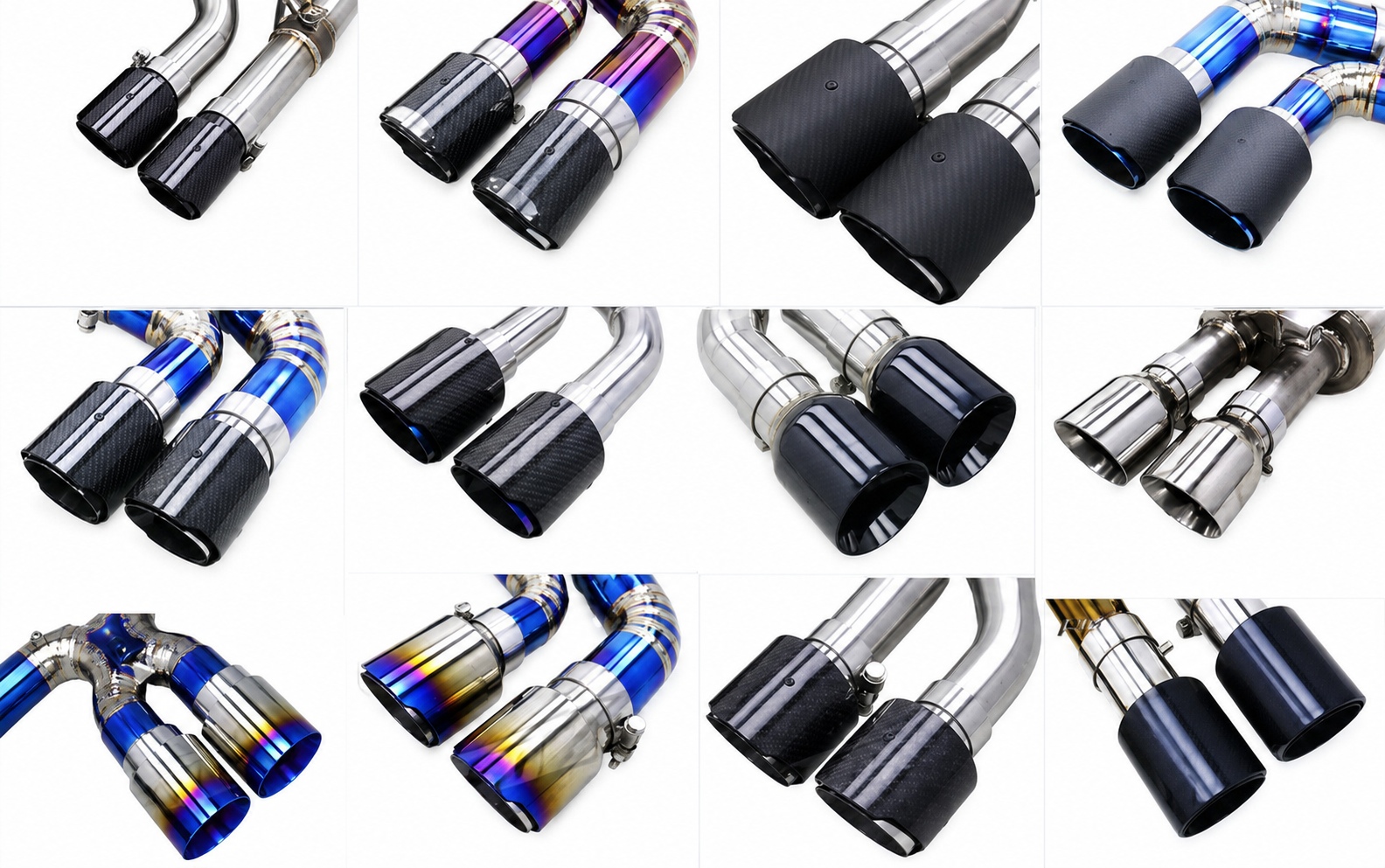 Center Exit Exhaust System for BMW M3 M4 G80 G82 3.0T 19-23 by Stratec Systems