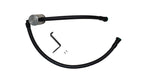 J&amp;L 23-26 Ford F-250/F-350 6.8L;7.3L Oil Separator 3.0 Passenger Side - Clear Anodized