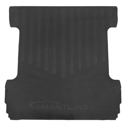 SMARTLINER Custom Fit Floor Liners For GMC Sierra 1500 Crew Cab 2014 - 2018 (Carpeted flooring) 1st Row Bench Half coverage