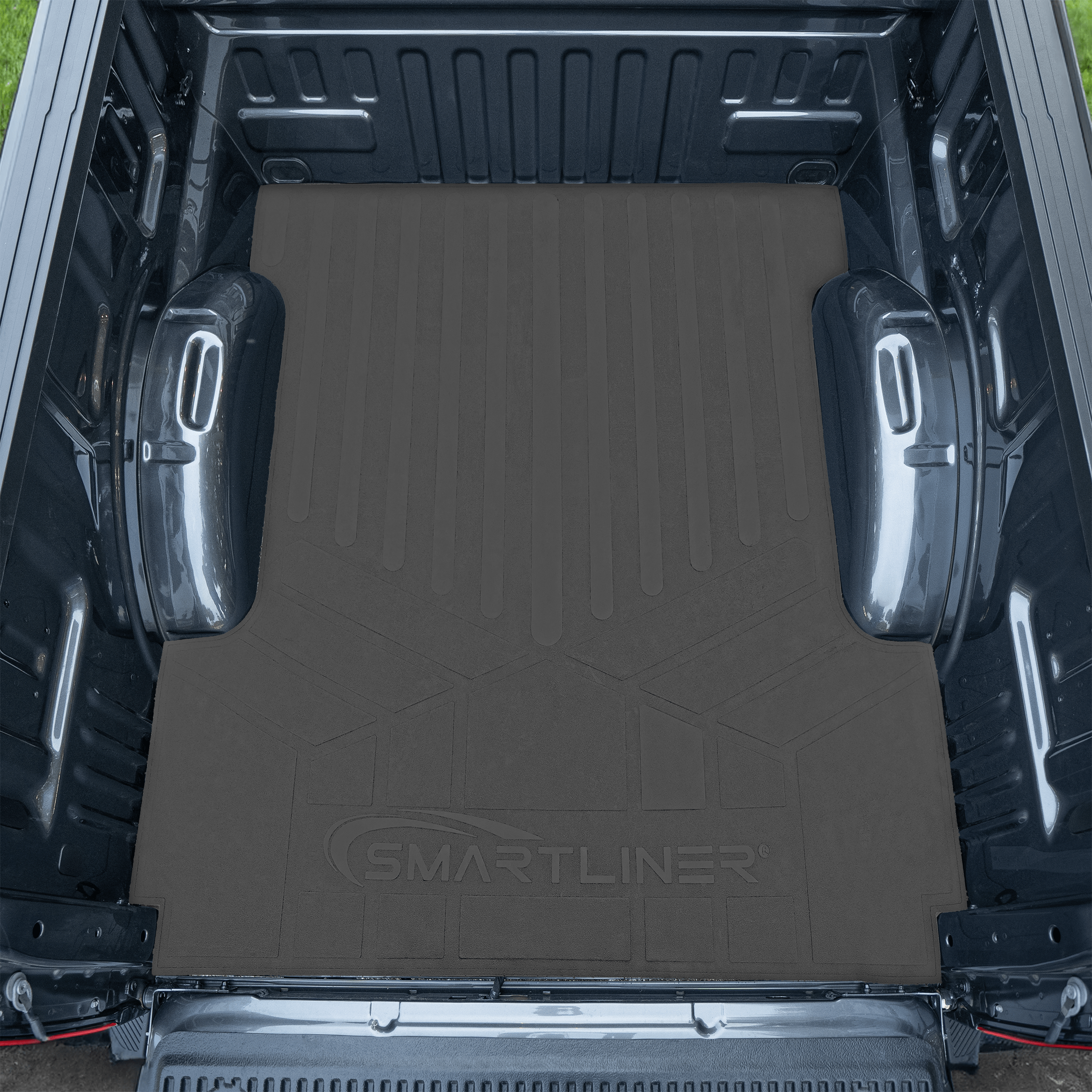 SmartCoverage™ Custom Fit Floor Liners For 2015-2025 Ford F-150 SuperCrew Cab with 1st Row Bench Seat No 2nd Row Underseat Storage (Vinyl Flooring)