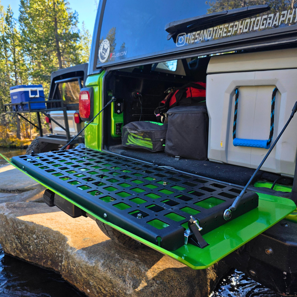 Drop Down Tailgate For Jeep JL/JLU 2018+ By Gatekeeper Off-Road
