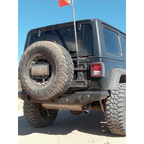 Gauntlet Series Rear Bumper for Jeep JL Wrangler (2018+) By Gatekeeper Off-Road