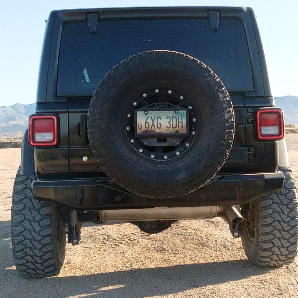Gauntlet Series Rear Bumper for Jeep JL Wrangler (2018+) By Gatekeeper Off-Road