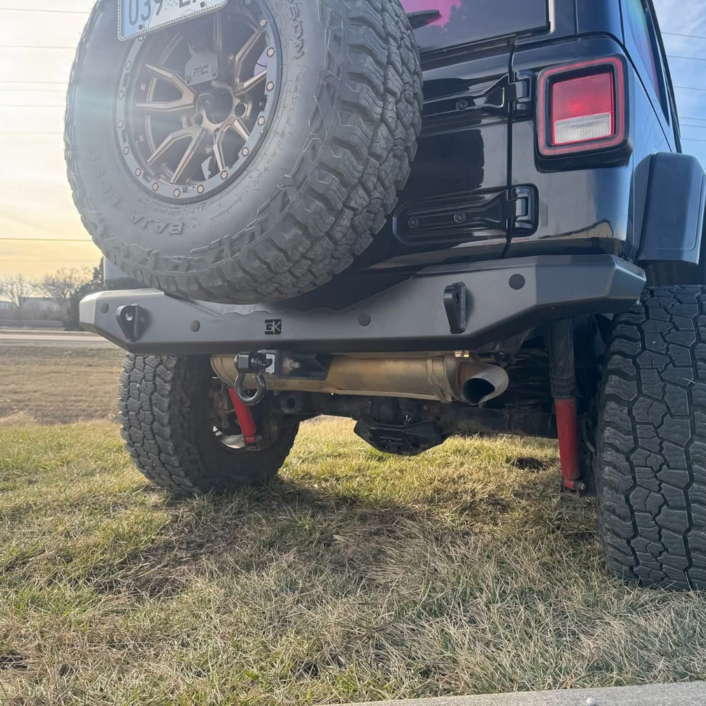 Gauntlet Series Rear Bumper for Jeep JL Wrangler (2018+) By Gatekeeper Off-Road