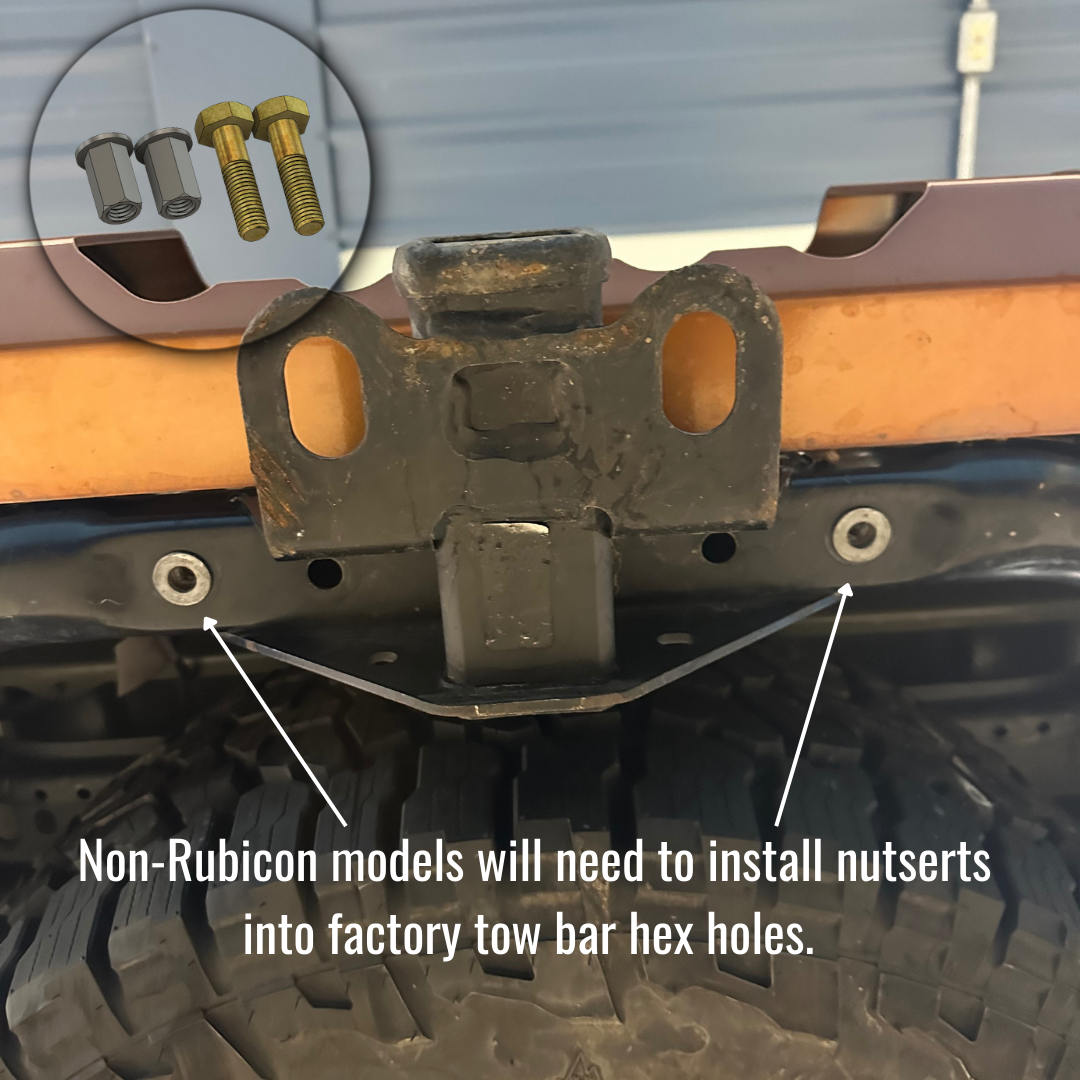 Jeep JT Tow Hitch Skid Plate for 2020+ Gladiator By Gatekeeper Off-Road