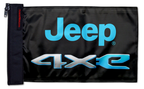Jeep 4Xe 12"x18" Forever Wave Flag for Jeep Wrangler CJ-7 and CJ-8 1976-1986