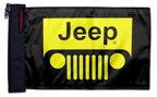 Jeep Grill 12"x18" Forever Wave Flag for Jeep Wrangler LJ 2003-2006