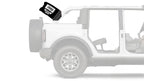 Jeep Grill 12"x18" Forever Wave Flag for Bronco