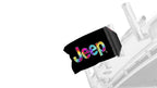 Jeep Tie Dye 12"x18" Forever Wave Flag for Boats