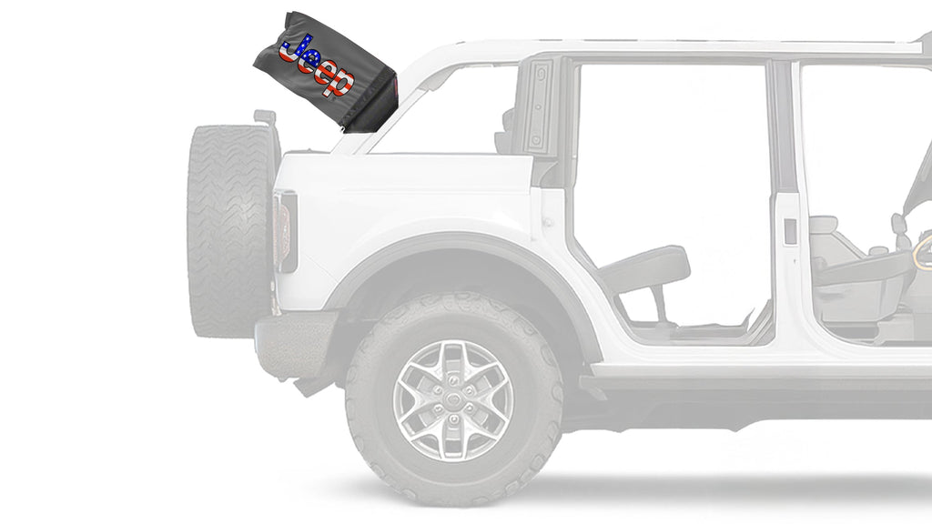 Jeep USA 12"x18" Forever Wave Flag for Bronco