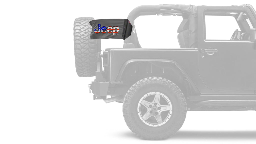 Jeep USA 12"x18" Forever Wave Flag for Jeep Wrangler LJ 2003-2006