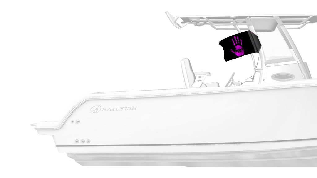 Jeep Wave 12"x18" Forever Wave Flag for Boats