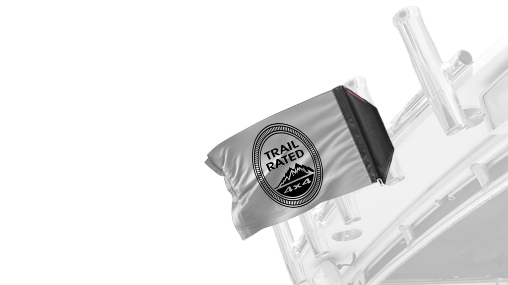 Trail Rated 12"x18" Forever Wave Flag for Boats
