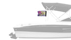 Jeep Beach 2024 12"x18" Forever Wave Flag for Boats