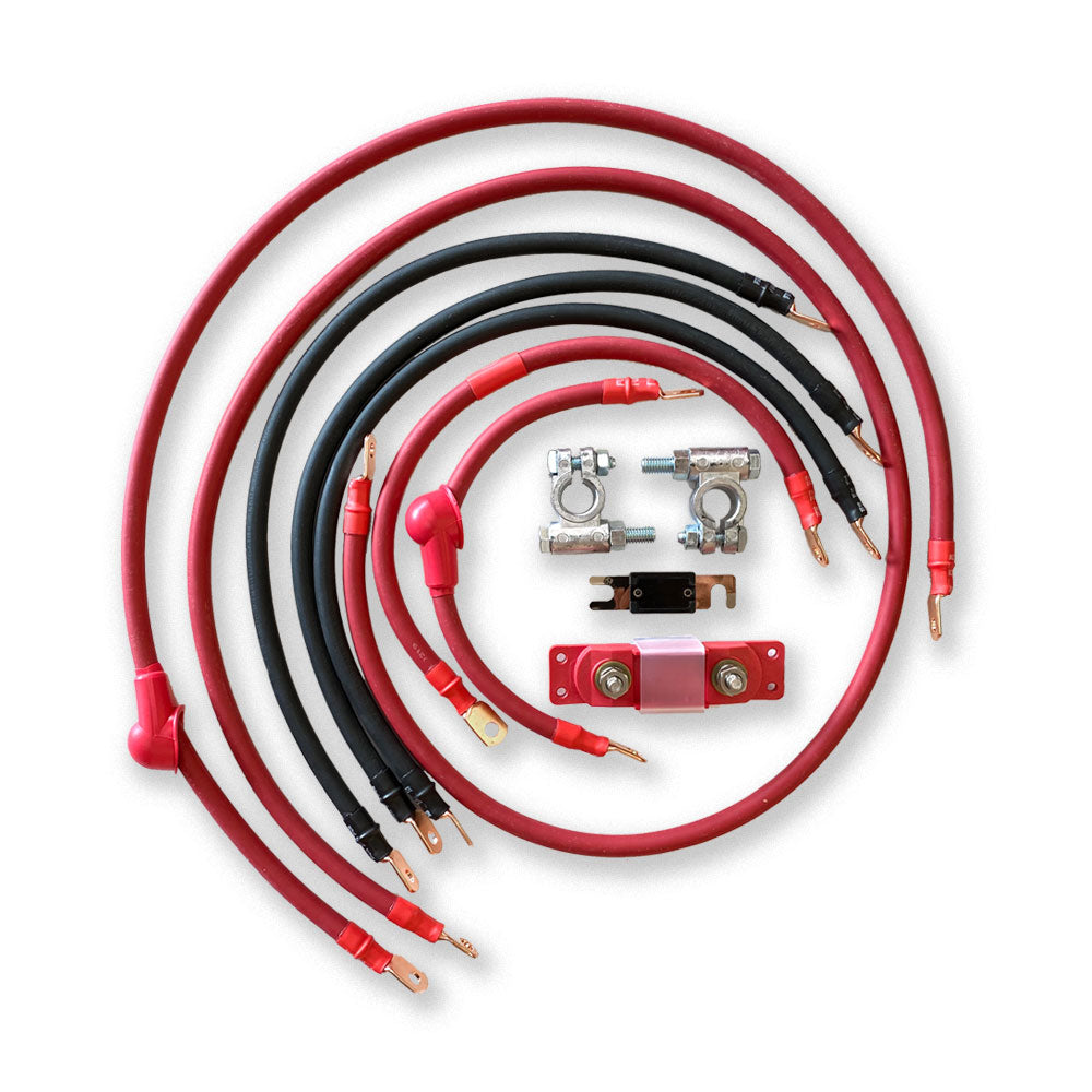 Jeep Gladiator JT Big 7 Battery Cable Kit (2020 - 2024) by JS Alternators