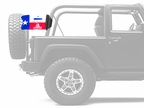 State Flag Texas Don't Tread 12"x18" Forever Wave Flag for Jeep Wrangler LJ 2003-2006