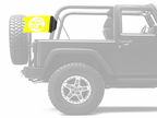 Girls Of Paradise 12"x18" Forever Wave Flag for Jeep Wrangler JL 2-Door 2018-Present