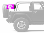 Girls Of Paradise 12"x18" Forever Wave Flag for Jeep Wrangler JKU 4-Door 2007-2018