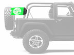 Girls Of Paradise 12"x18" Forever Wave Flag for Jeep Wrangler YJ 1986-1995