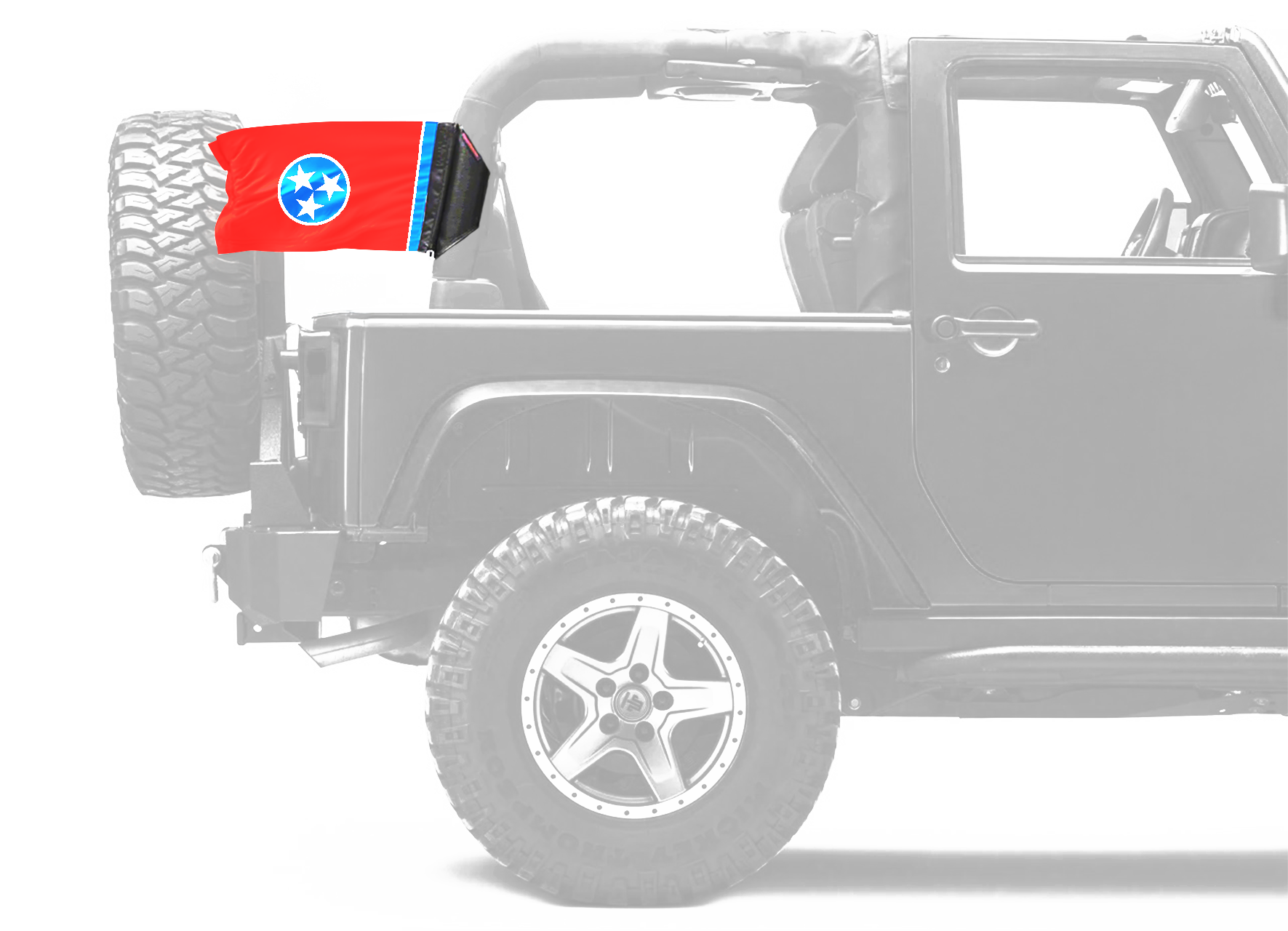 State Flag Tennessee 12"x18" Forever Wave Flag