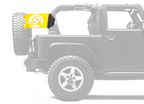 Girls Of Paradise 12"x18" Forever Wave Flag for Jeep Wrangler JKU 4-Door 2007-2018