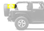 Girls Of Paradise 12"x18" Forever Wave Flag for Jeep Wrangler JKU 4-Door 2007-2018